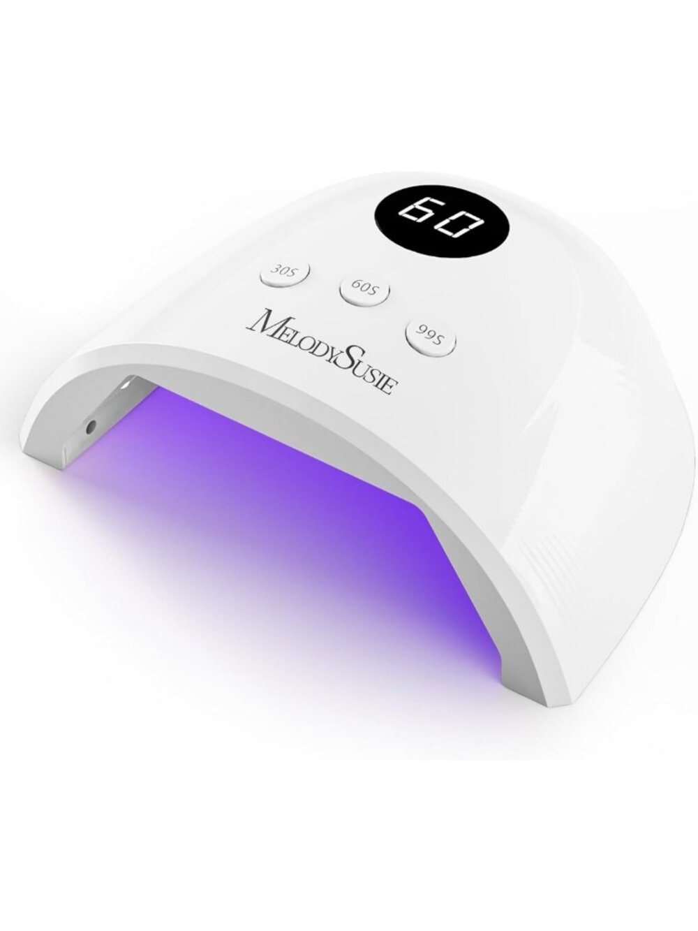 UV Nail Lamp for Gel Polish - Fits Whole Hand & Feet, Fast Drying & Portable